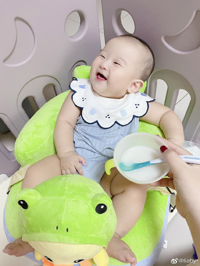 從小就是大長腿!100kg厚片女孩「6個月大兒子萌照」曝光 網驚:愈來愈像爸爸!