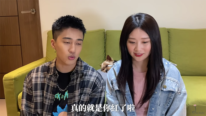 Top 1 「婁凡CP」3年戀情終於曝光！ 婁苦笑：以前不紅都沒人在乎